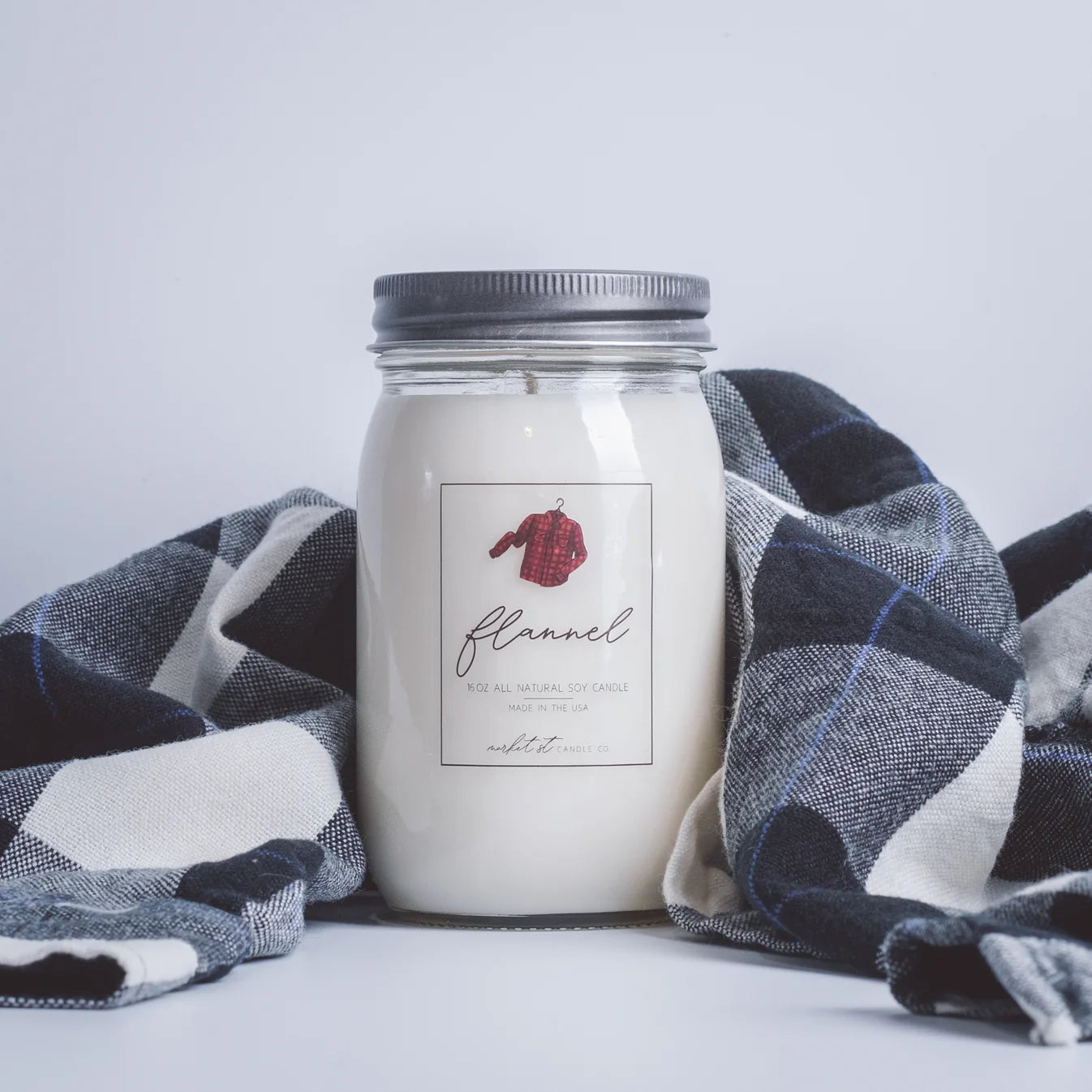 16oz Classic Candle - Flannel