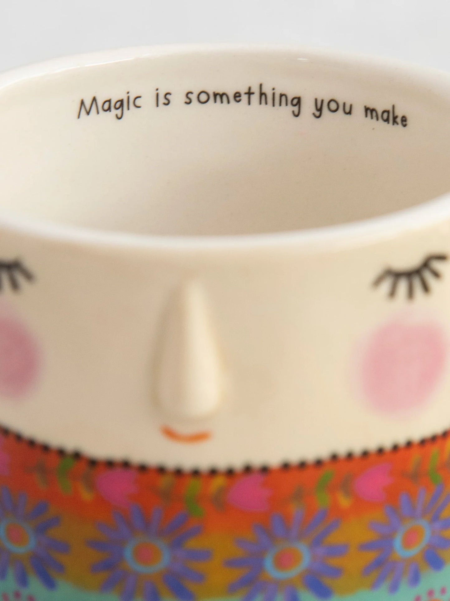 Natural Life Painter's Cup - Folk Lady