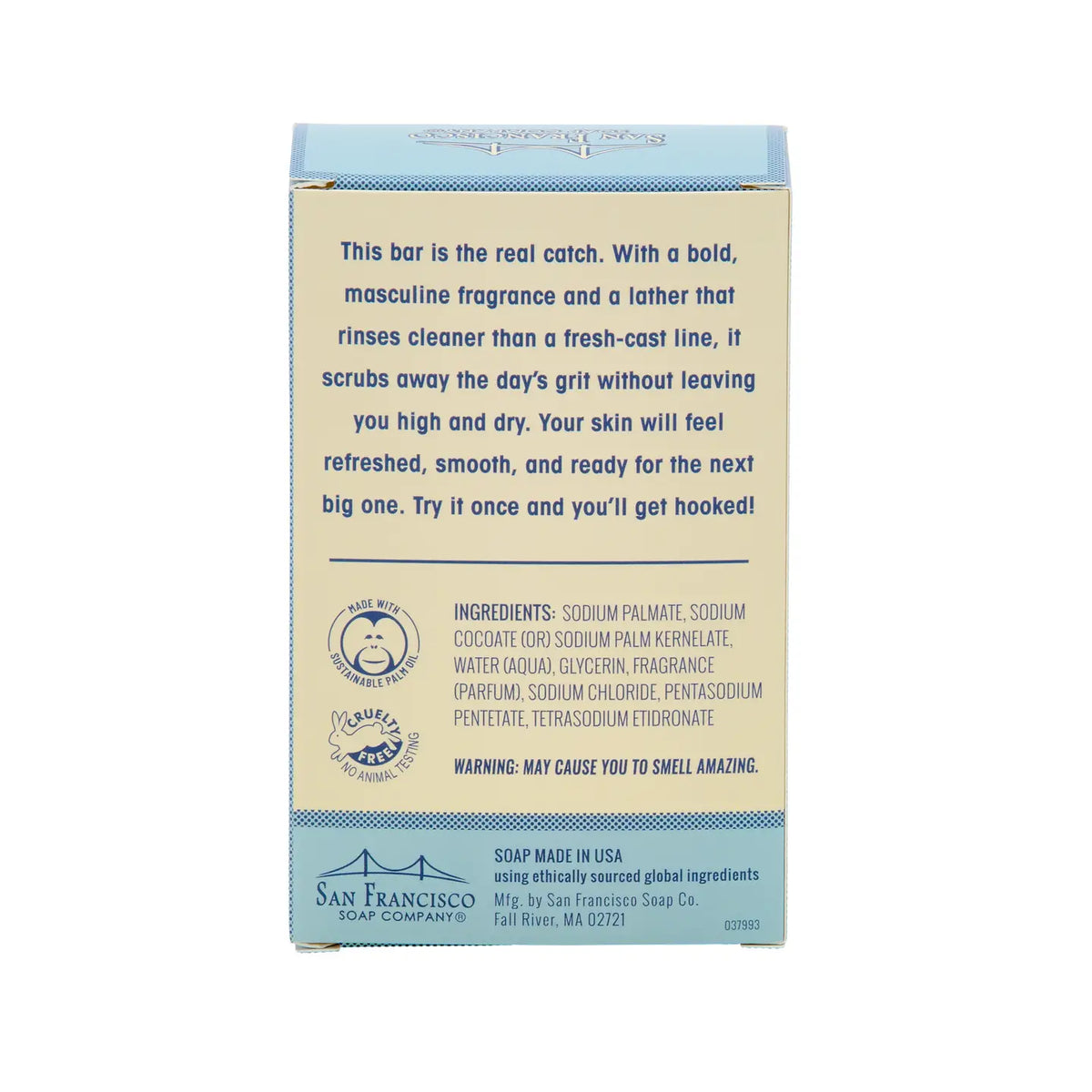 I'd Rather Be Fishing Bar Soap - Freshwater Citrus