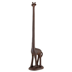 Giraffe Cast Iron Paper Towel Holder