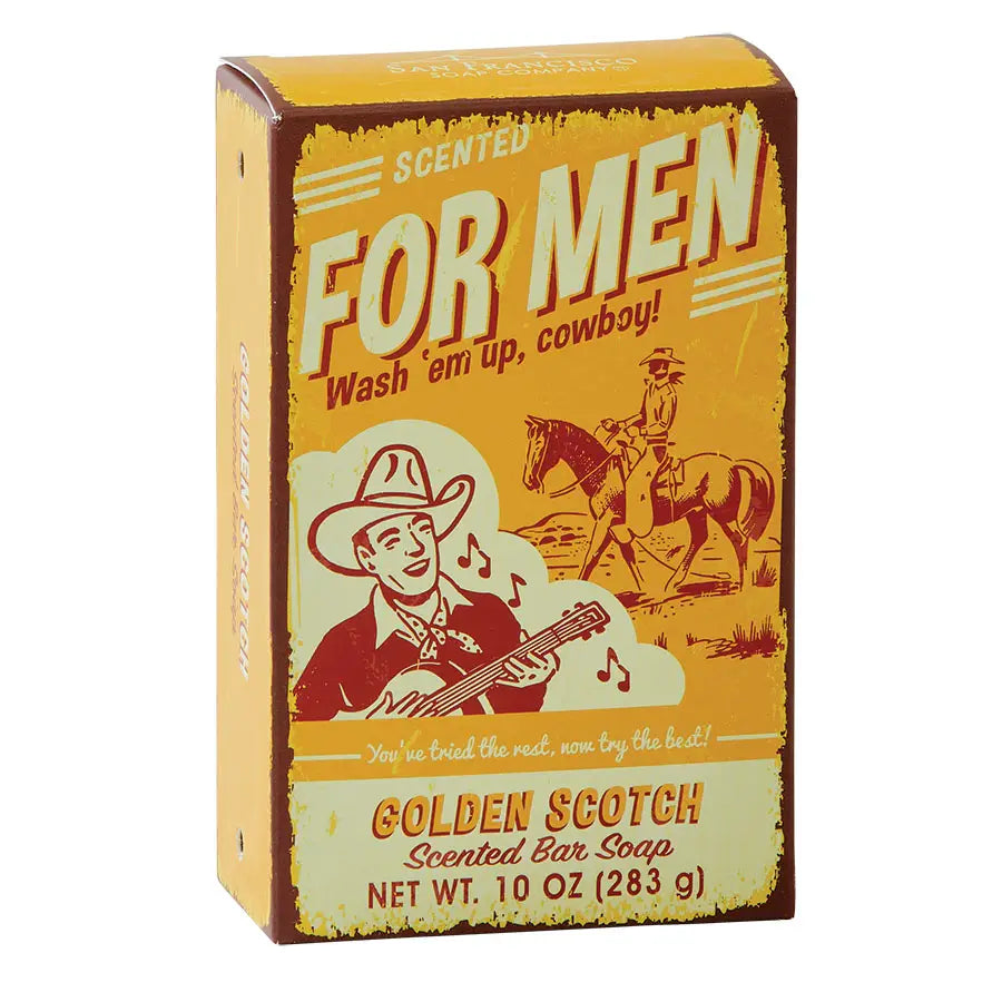 Scented For Men Bar Soap - Golden Scotch
