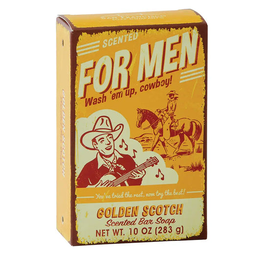 Scented For Men Bar Soap - Golden Scotch