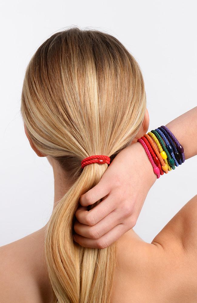 Grab & Go Ponytail Holders (set of 8) - Sun Kissed