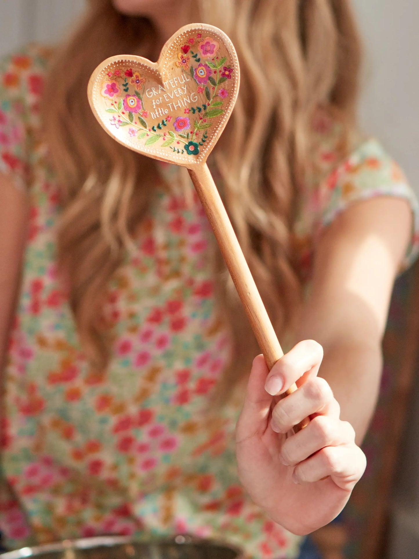 Natural Life Cutest Wooden Spoon Ever - Grateful
