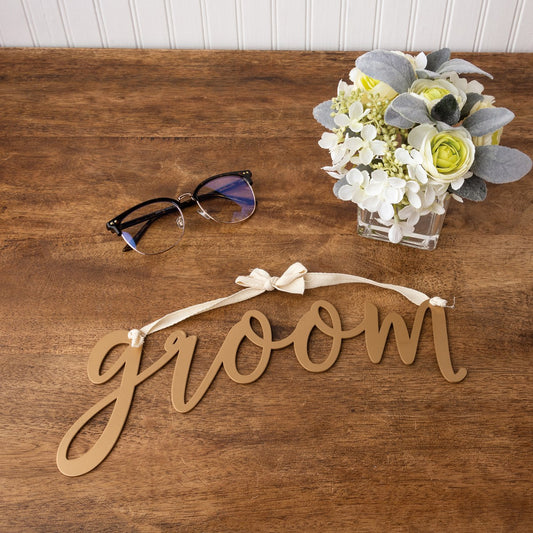 Hanging Decor - Groom