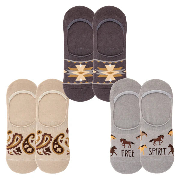 No Show Socks - Horse