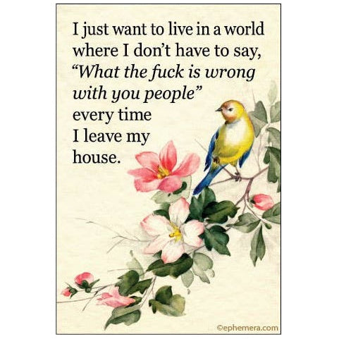 Floral design with a bird and text on a white background