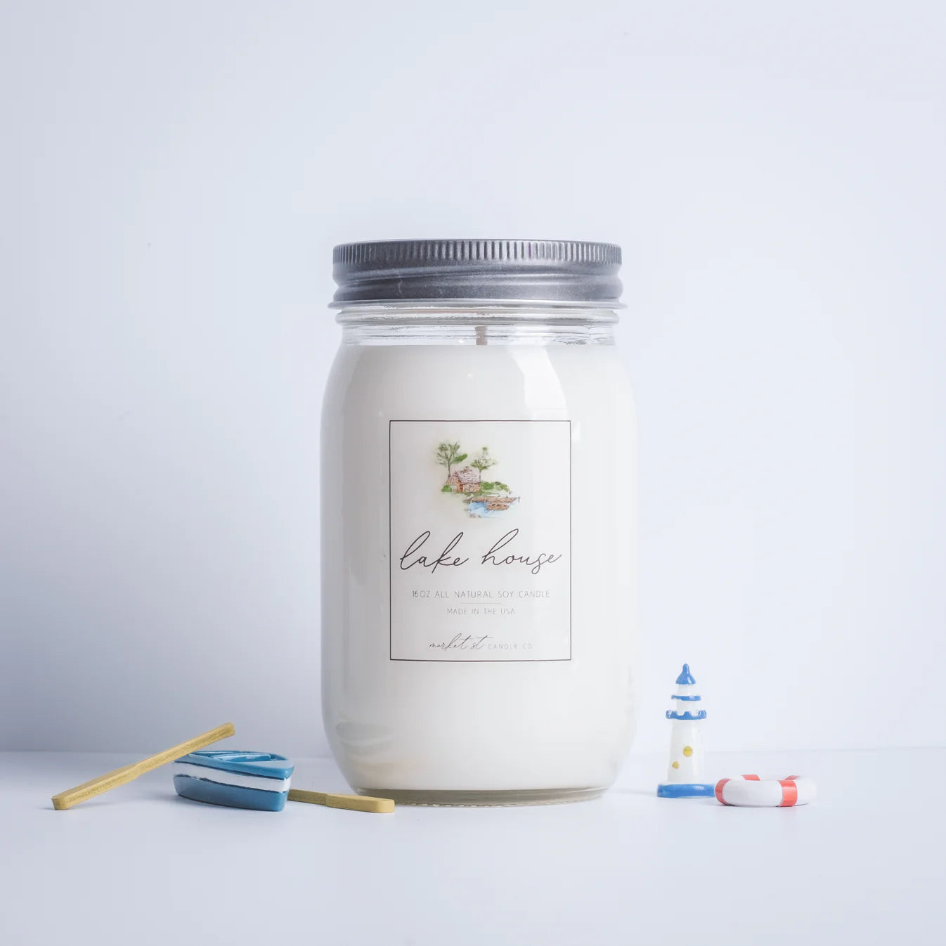 16oz Classic Candle - Lake House