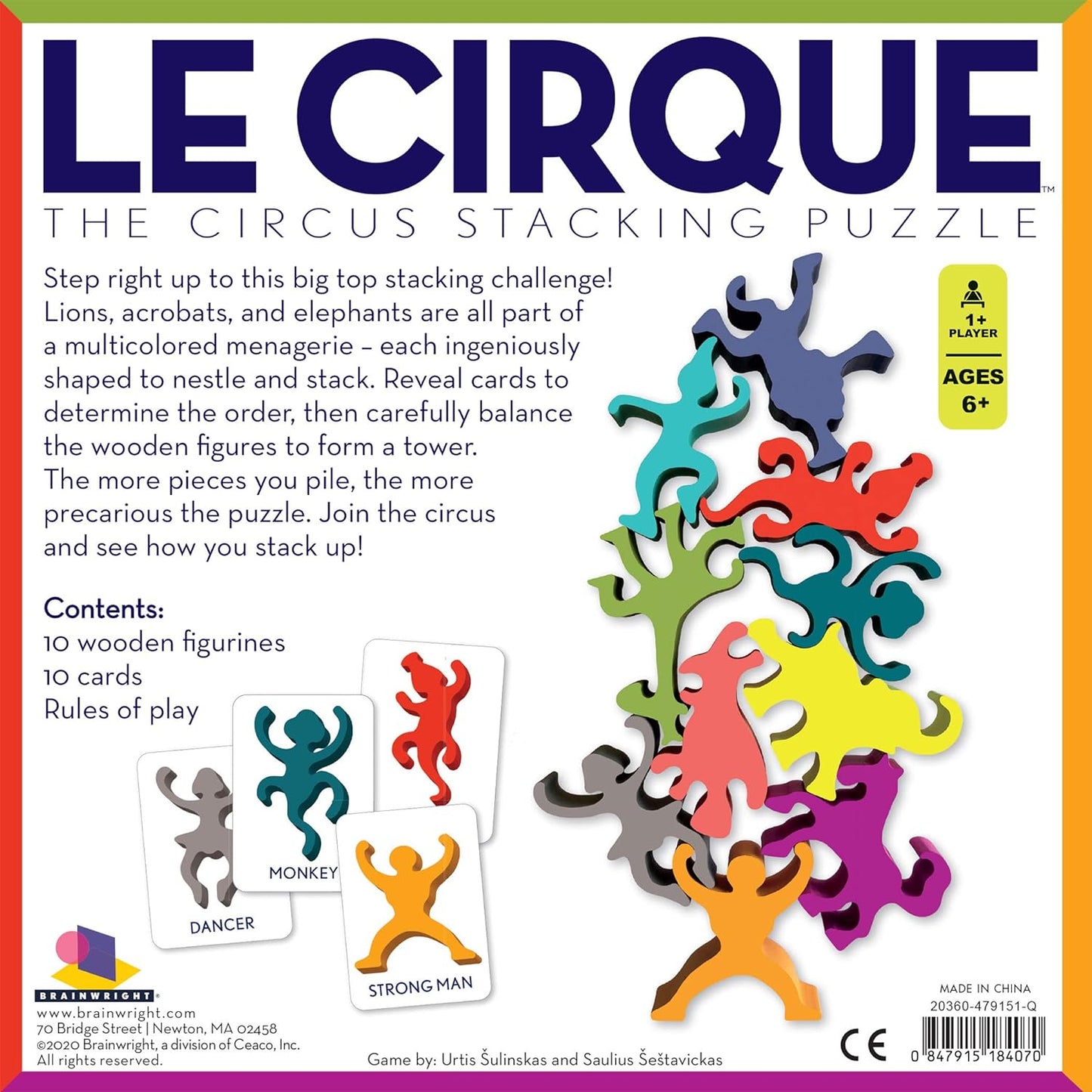 Le Cirque Stacking Puzzle