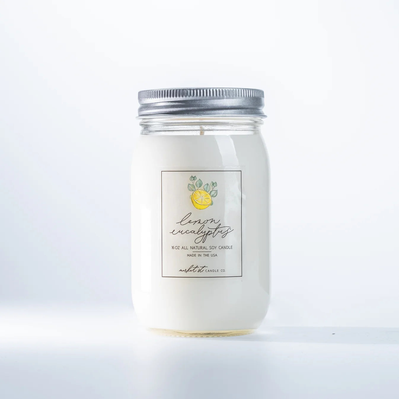 16oz Classic Candle - Lemon Eucalyptus