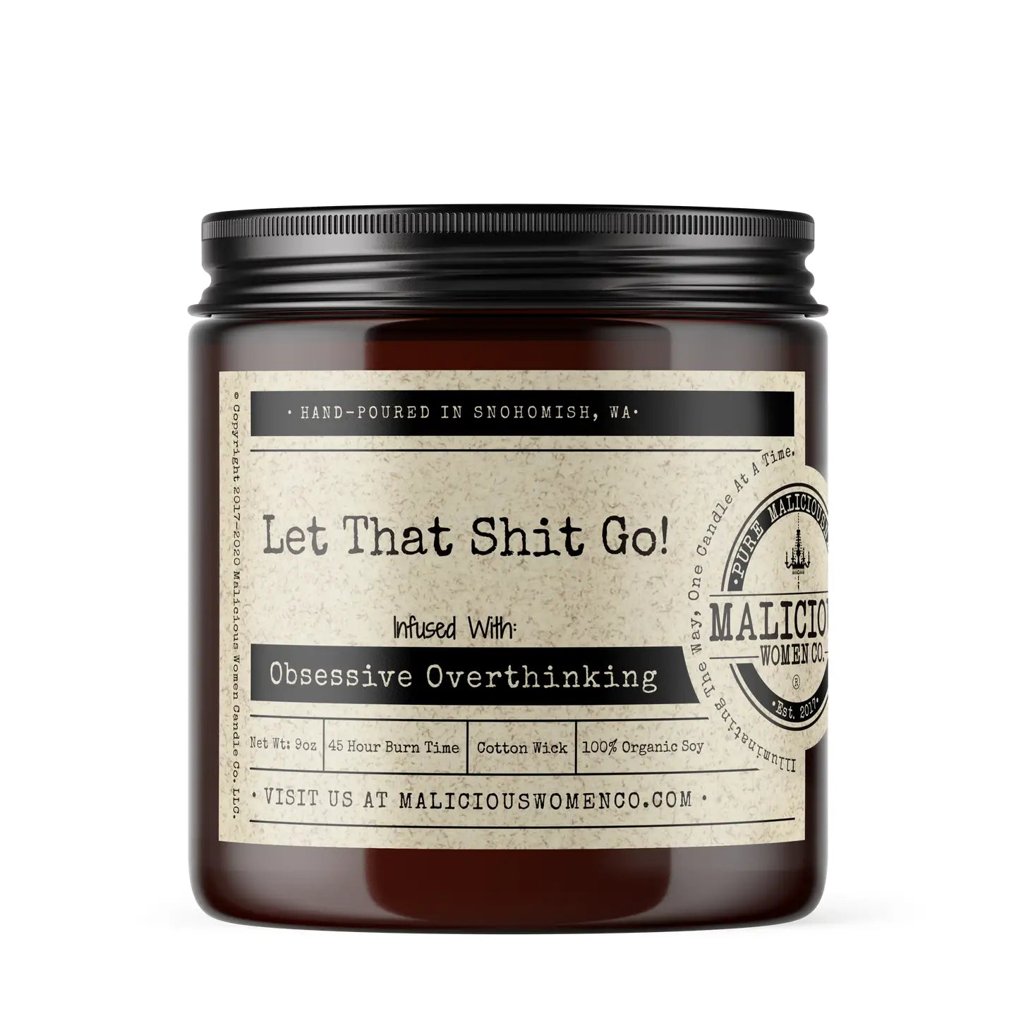 Soy Candle - Let That Shit Go!