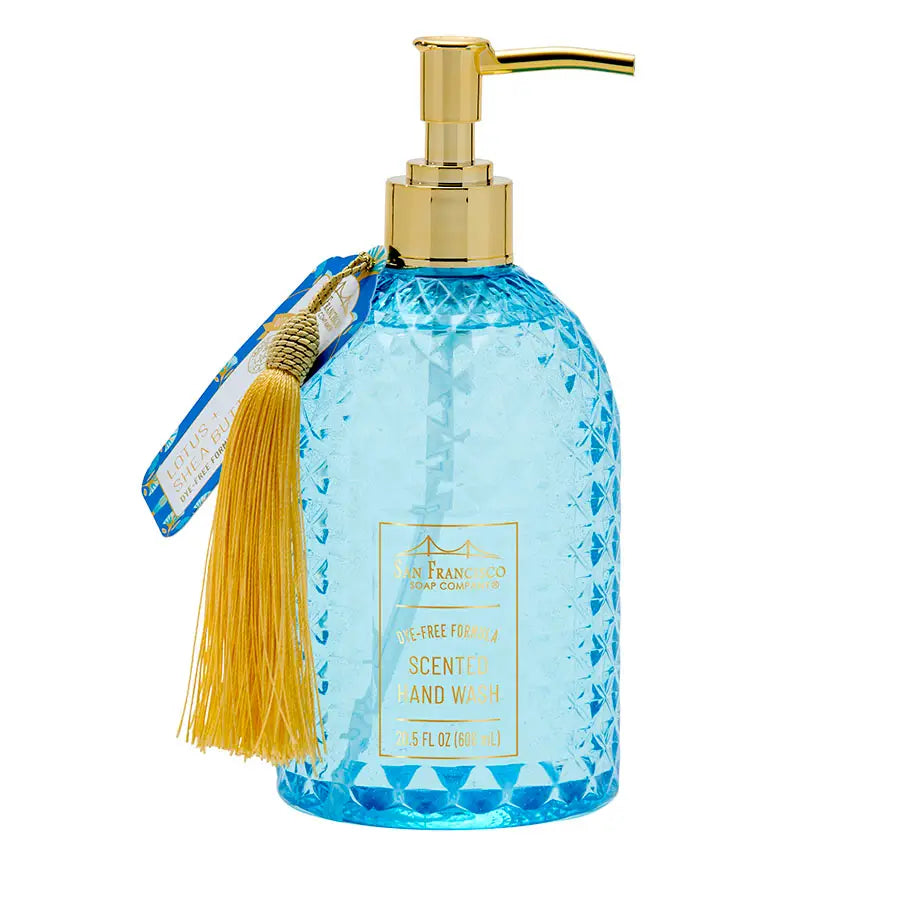 Botanical Tassel Liquid Hand Soap - Lotus & Shea Butter