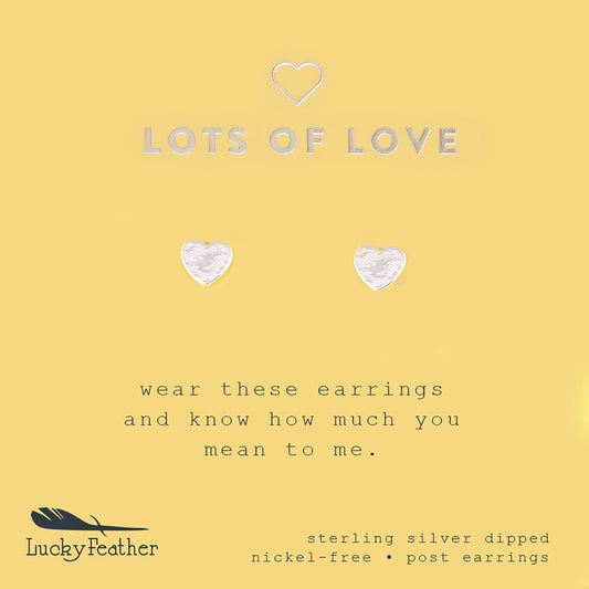Lots Of Love Silver Earrings