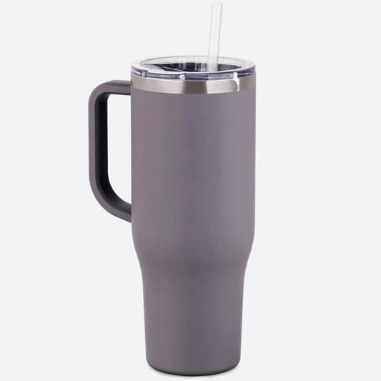 40oz Tumbler - Soft Matte Volcanic Glass