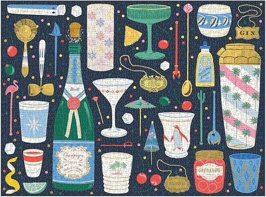Merry Mixer 1000 Piece Foil Puzzle