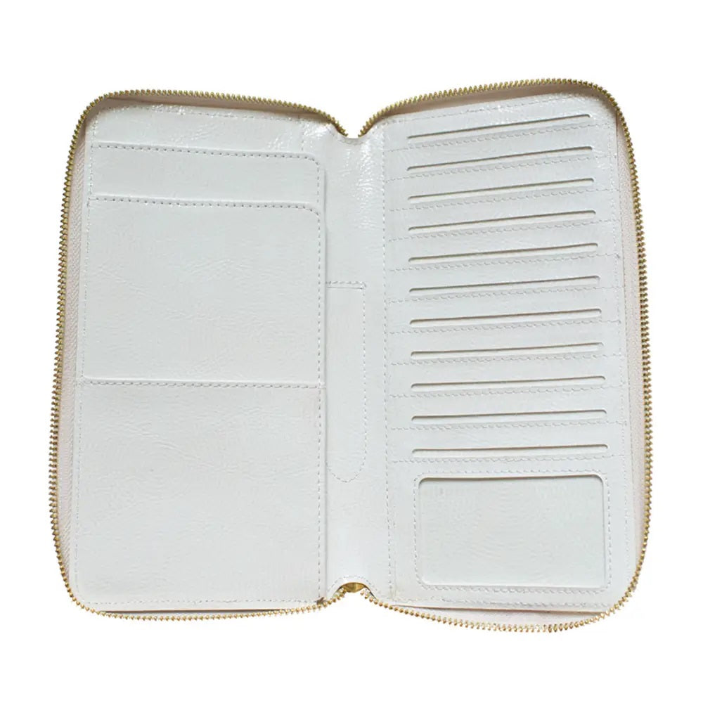 Travel Clutch Wallet - Moon Child