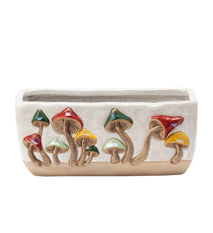 Mushroom Rectangular Planter