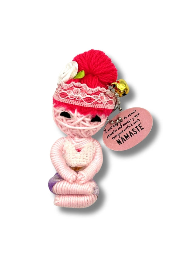 Namaste (Yoga) - Watchover Voodoo Dolls - Keychain