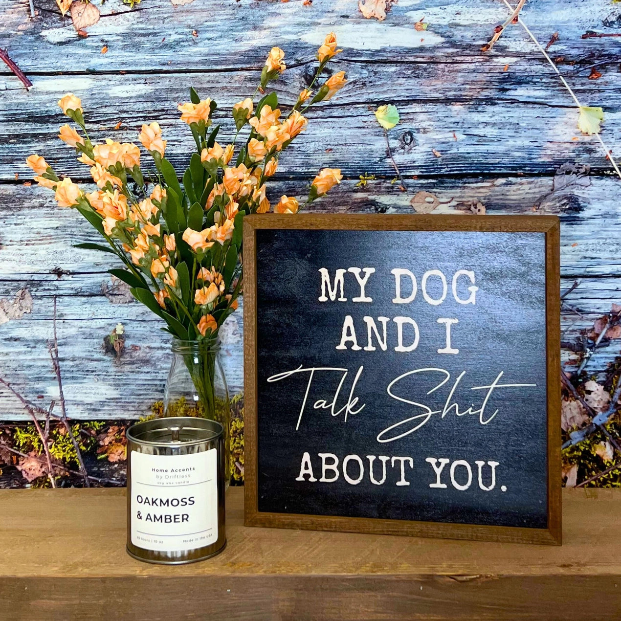 Oakmoss & Amber Soy Candle