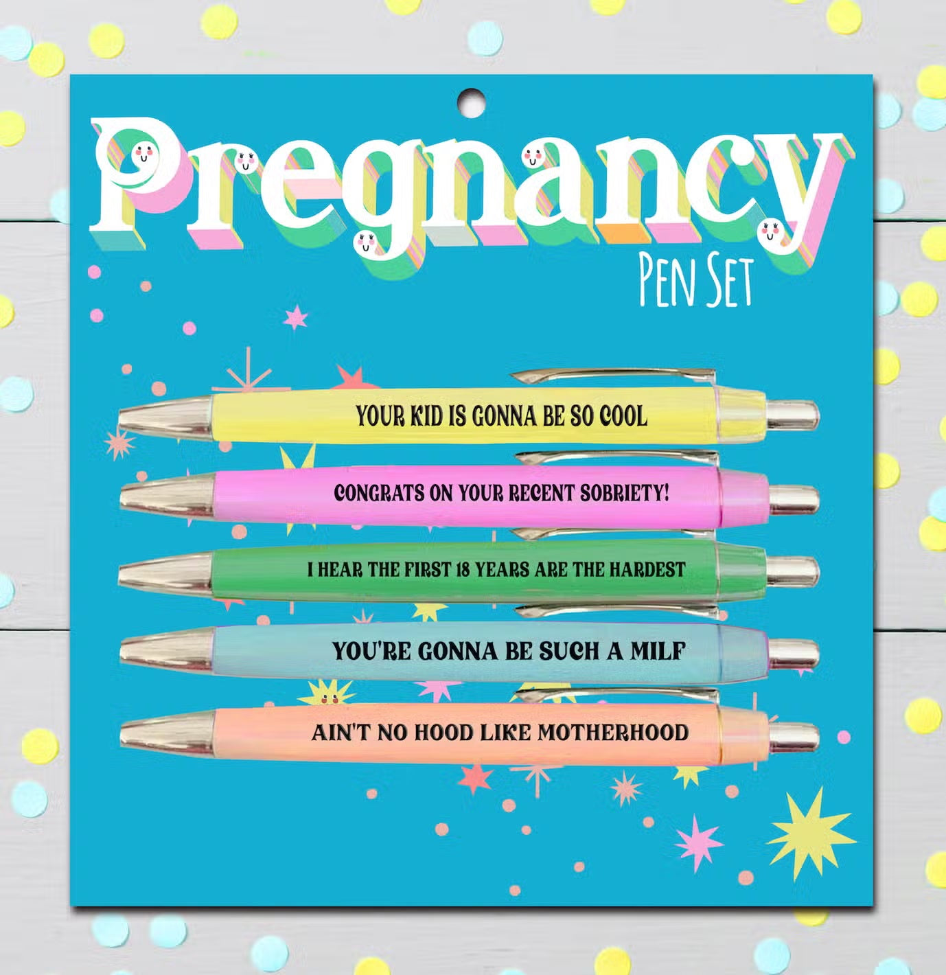Pen Set - Pregnancy