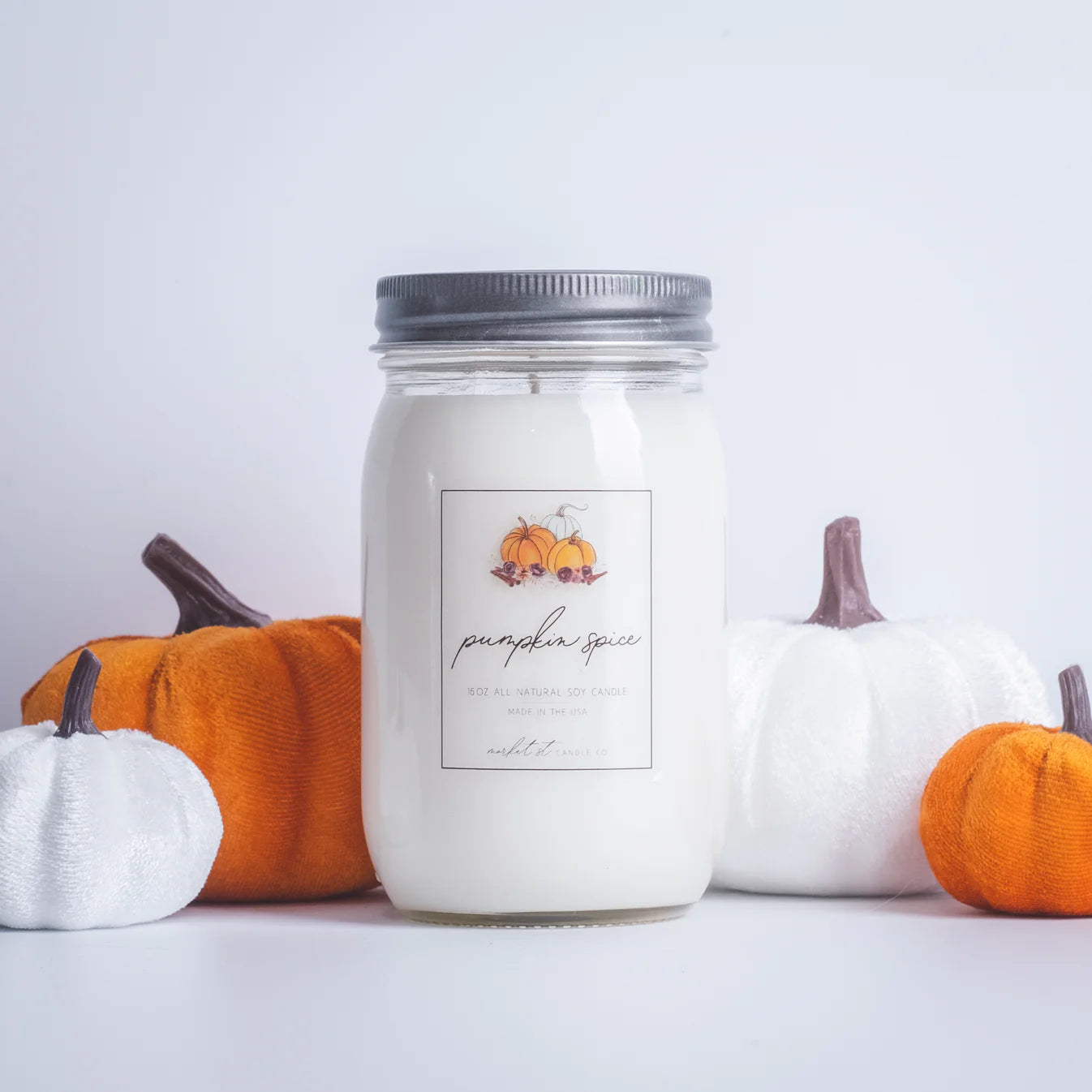 16oz Classic Candle - Pumpkin Spice