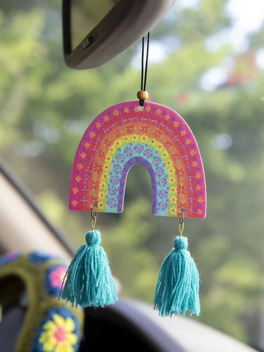 Natural Life Car Air Freshener - Rainbow