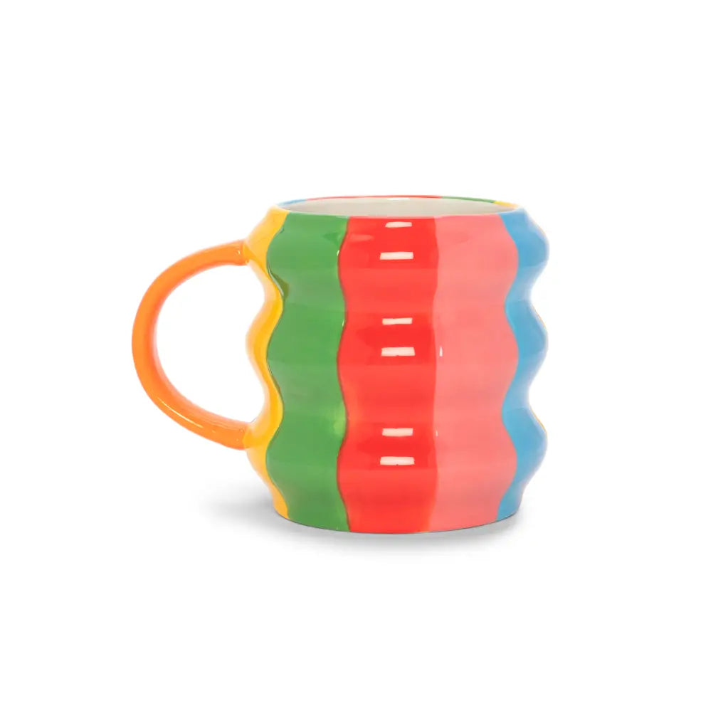 Rainbow Stripe Mug