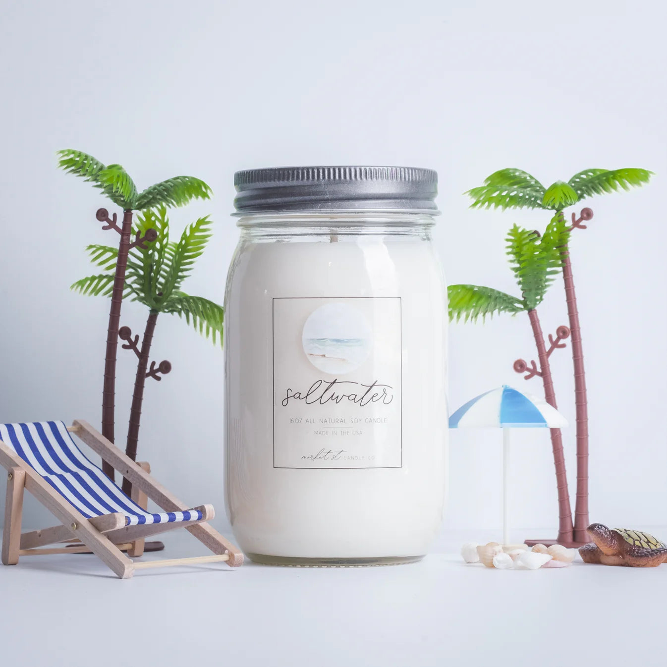 16oz Classic Candle - Saltwater