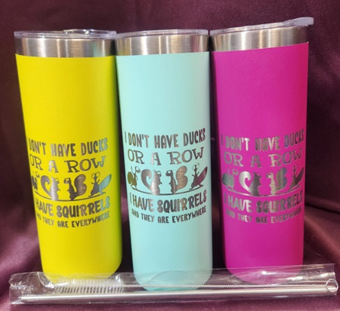 Laser Etched Tumbler 20 oz