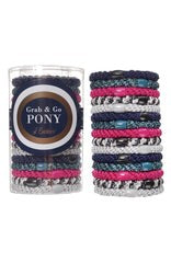 Grab & Go Ponytail Holders (Set of 15) - Stargazer