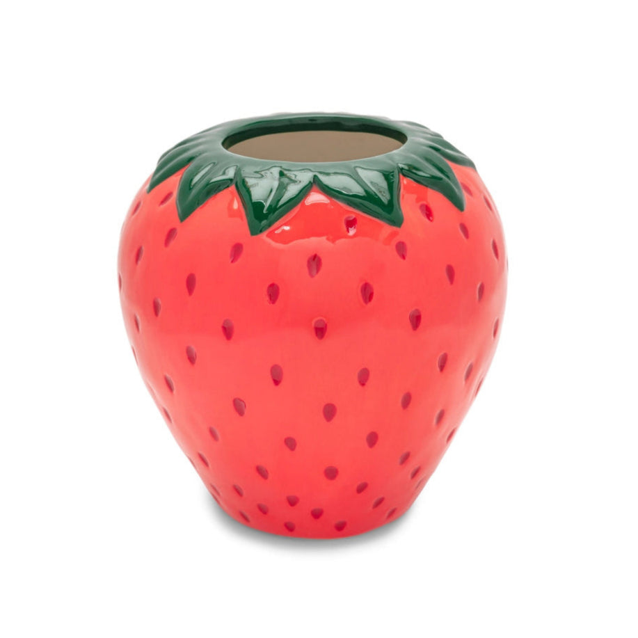 Strawberry Fields Ceramic Vase