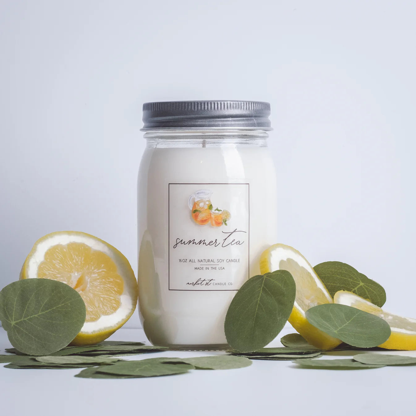 16oz Classic Candle - Summer Tea