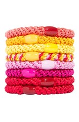 Grab & Go Ponytail Holders (set of 8) - Sun Kissed