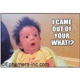 Magnet - I came out of your what!?