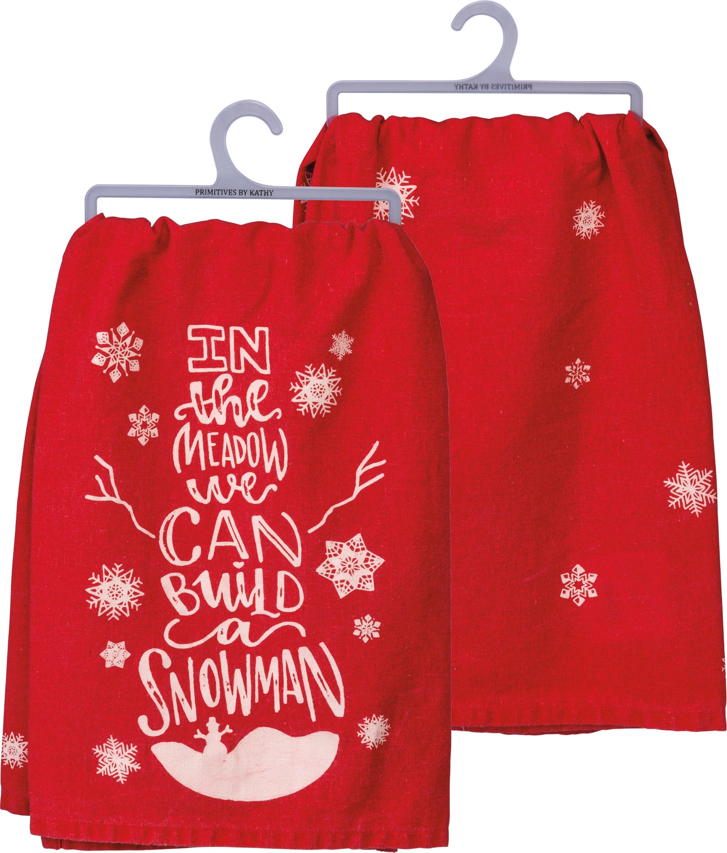 Kitchen Towel - We Can Build A Snowman
