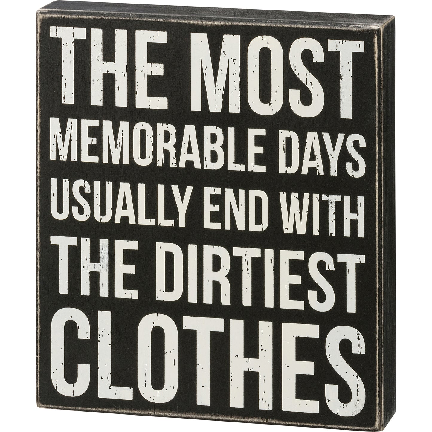Box Sign - Dirtiest Clothes