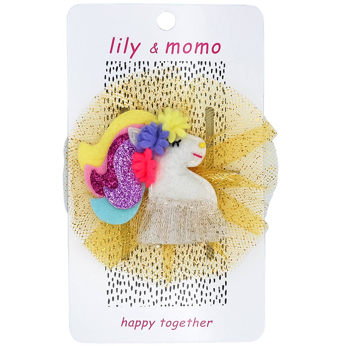 Sunshine Unicorn Hair Clip