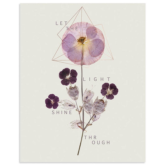 Copper Art Print- Violet Glow
