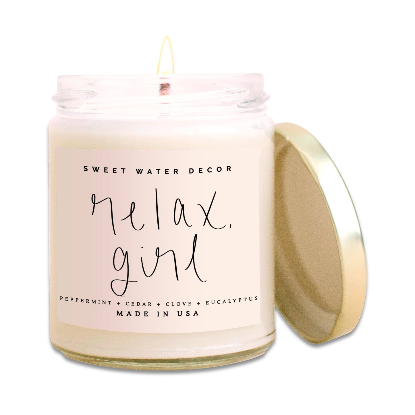 Relax Girl Soy Candle