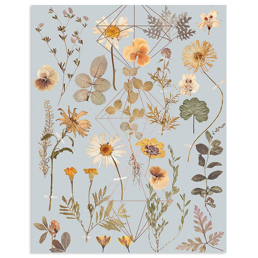 Copper Art Print- Golden Garden