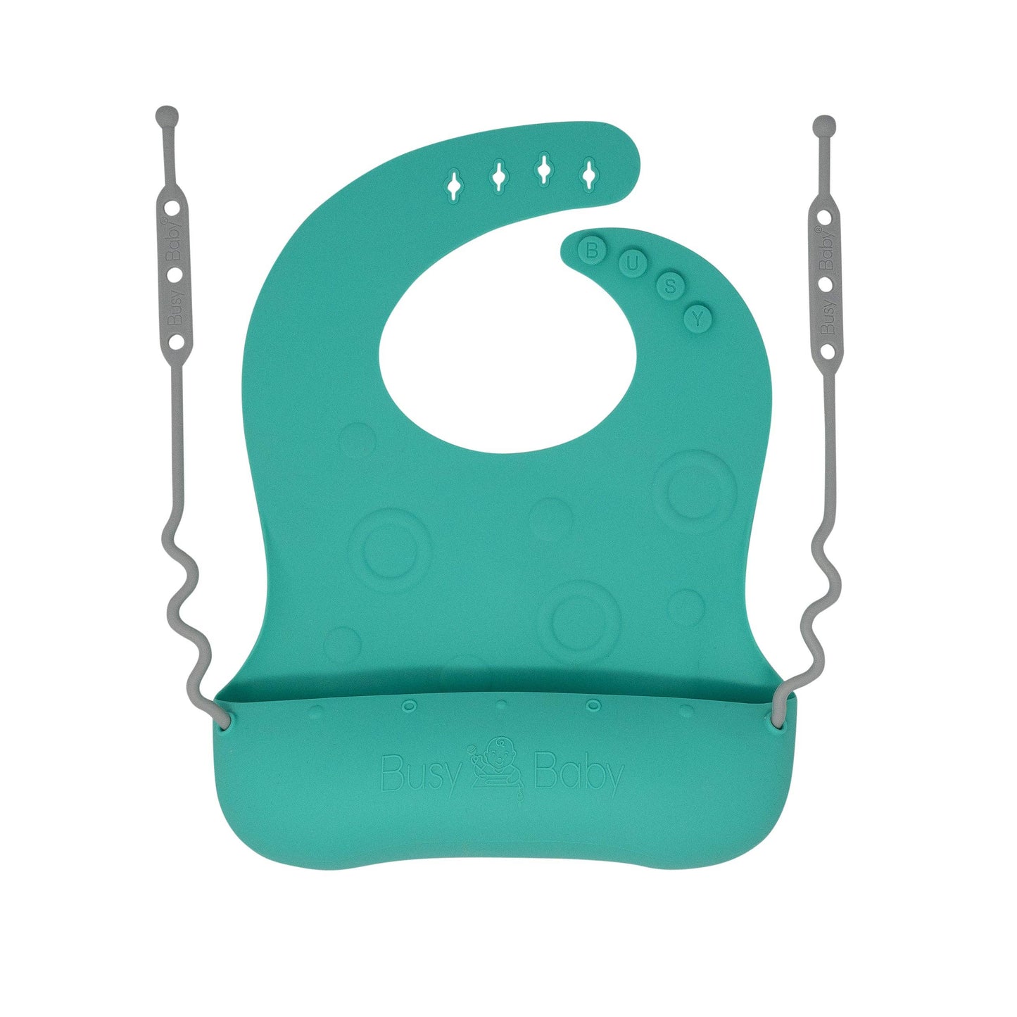 Busy Baby Bungee Bib - Spearmint