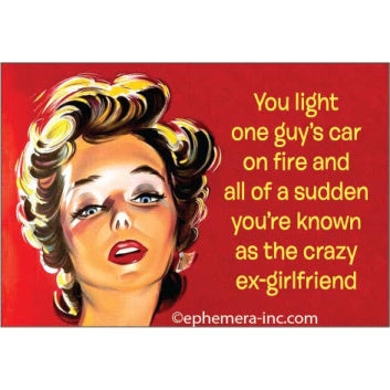 Magnet - You light one guy's car on fire