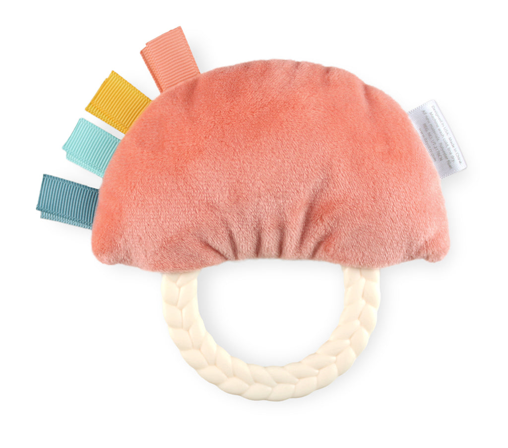 Ritzy Rattle Pal™  Plush Rattle Pal with Teether - Rainbow