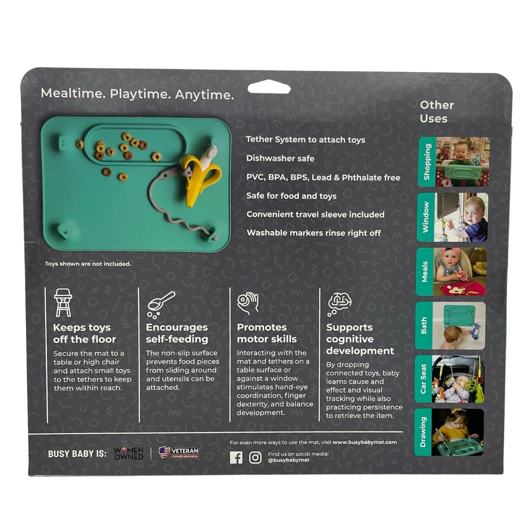 Busy Baby Placemat - Pewter