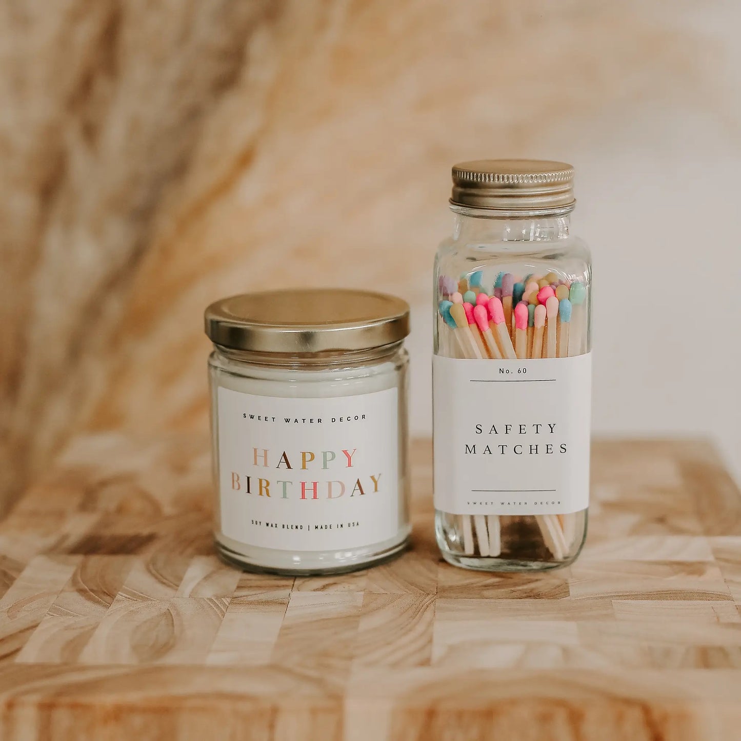 Happy Birthday Soy Candle