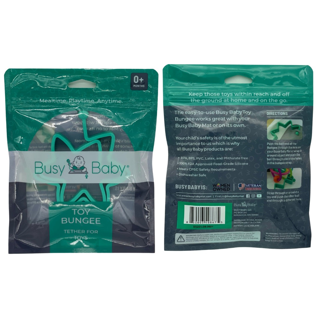 Busy Baby Bottle Bungee - Spearmint