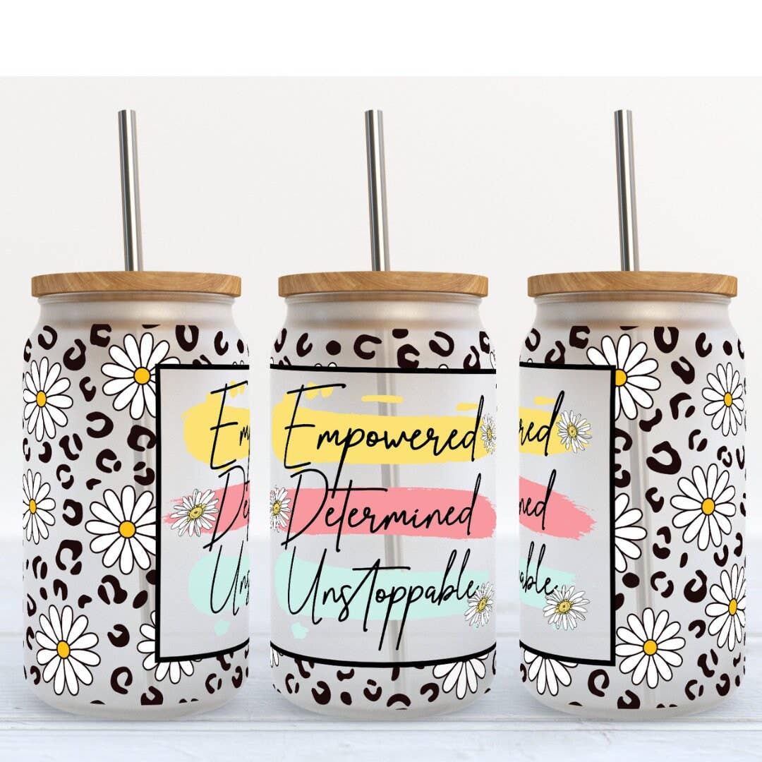 16 Oz Can Glass - Empowered
