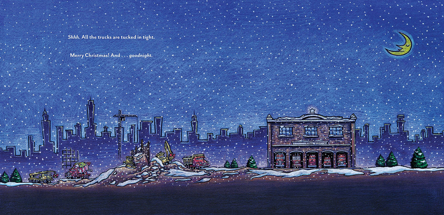 Construction Site on Christmas Night