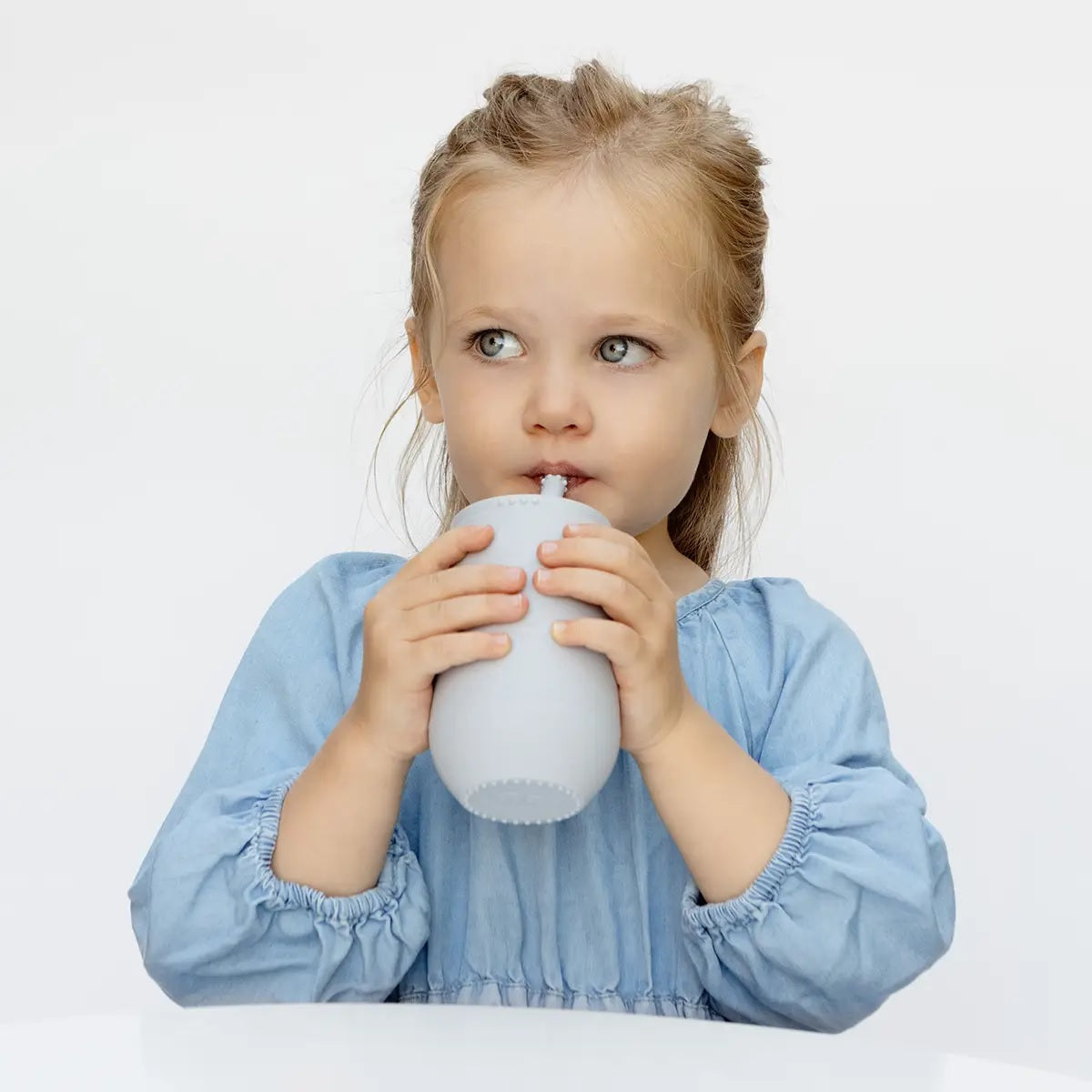 Happy Cup + Straw System - Pewter