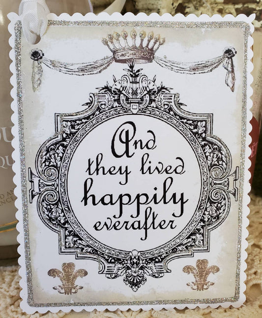 Gift Tag - And They Lived Happily Ever